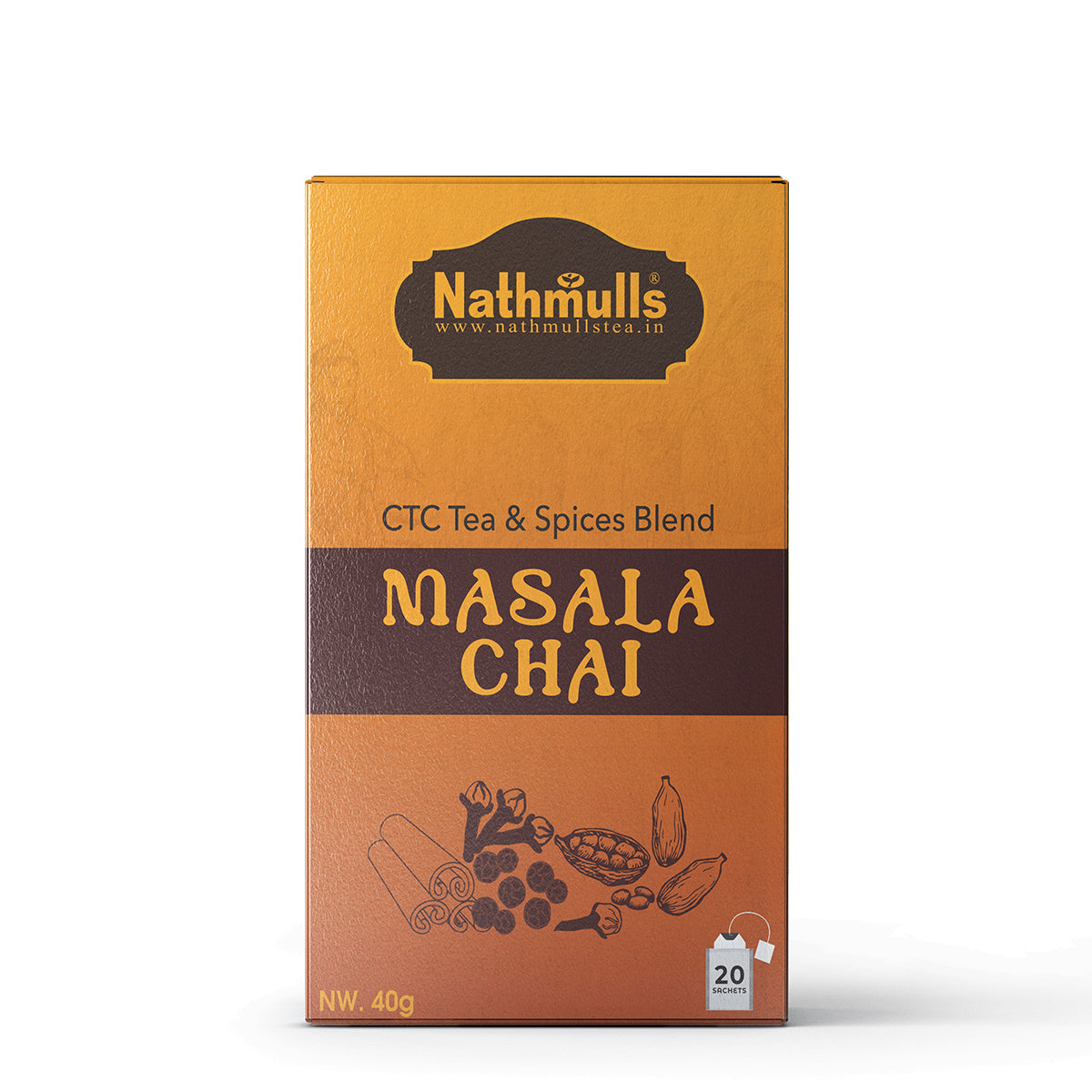 Masala Chai with Blend Spices Tea Bags